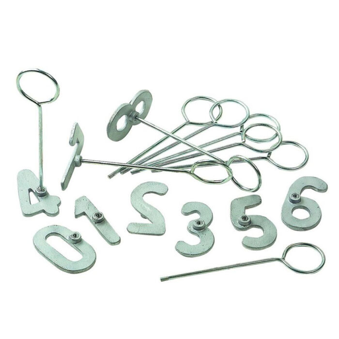 Állatjelölő számsor 8 cm