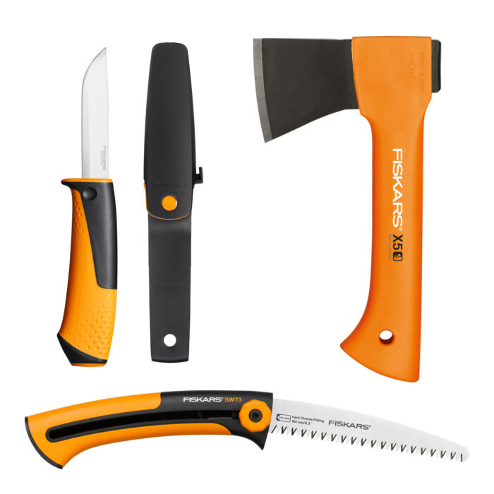 Fiskars X5 kemping készlet, 3db