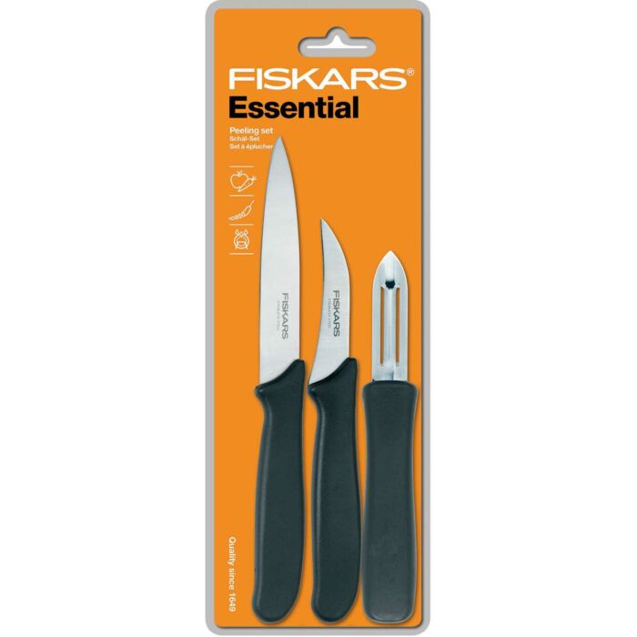 Fiskars Essential hámozó készlet