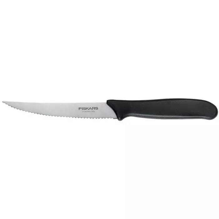Fiskars Essential paradicsomszeletelő kés 11cm asztali display-ben