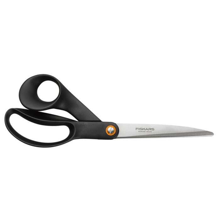 Fiskars nagyméretű általános olló, 24 cm, fekete