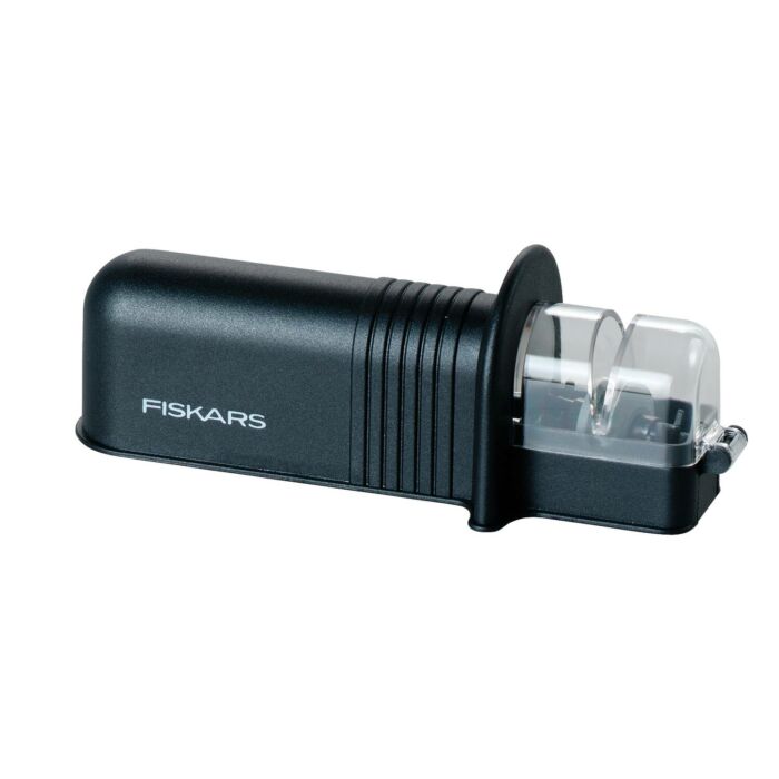 Fiskars Essential Roll-Sharp™ késélező, fekete