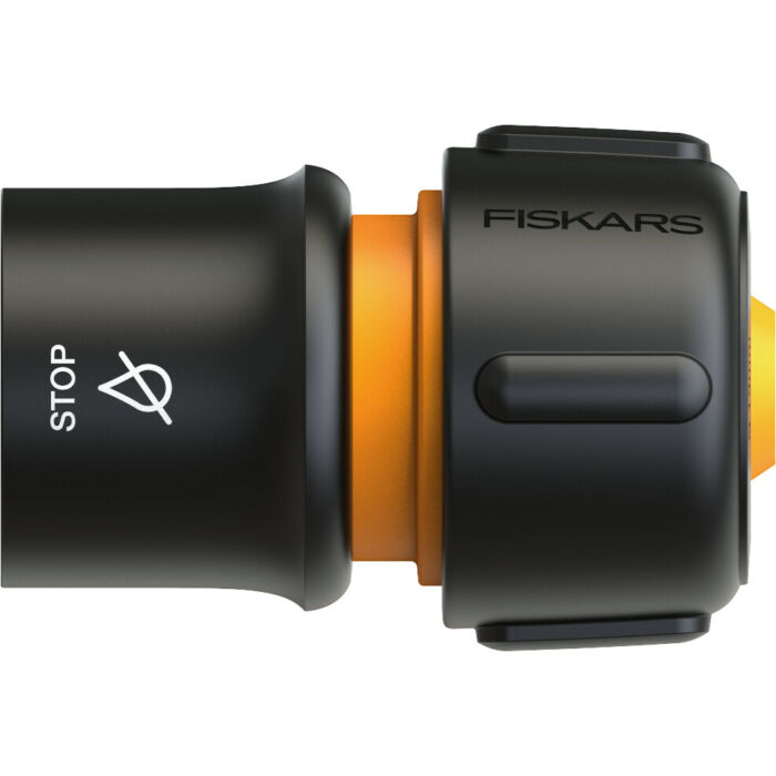 Fiskars tömlő-gyorscsatlakozó, 19 mm (3/4”) STOP LB (min 30)
