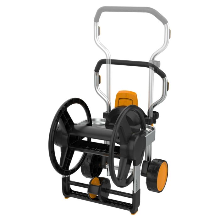 Fiskars tömlőkocsi kerekekkel XL, üres