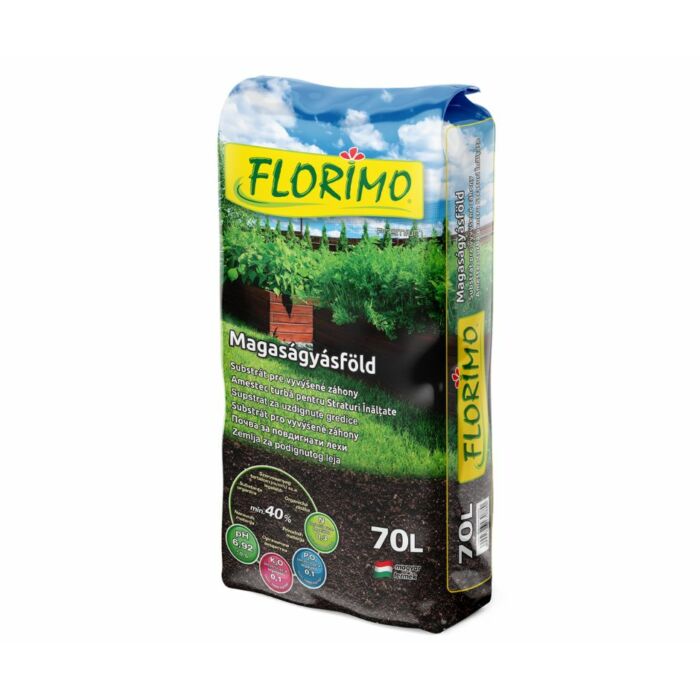 Florimo magaságyás virágföld 70 liter