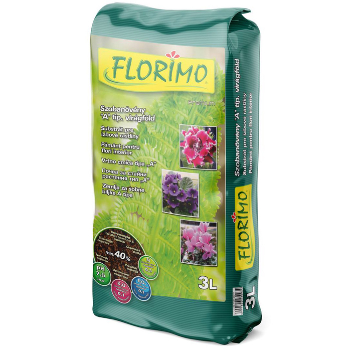 Florimo® Szobanövény Virágföld 3 l