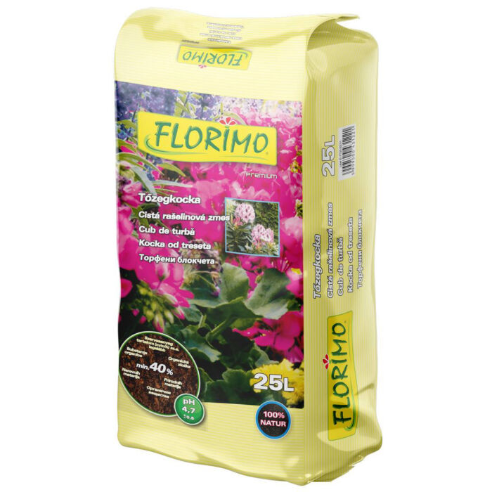 Florimo®  Tőzegkocka /pH 4-4,5/ 25 l