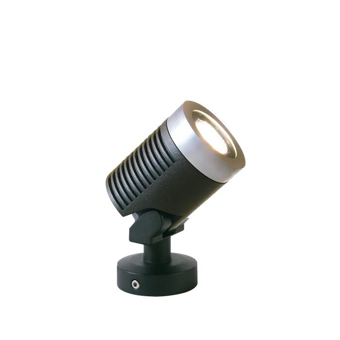 Garden Lights Arcus, spotlámpa, aluminium - fekete, LED 5w meleg fehér