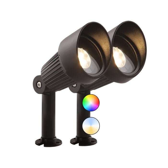 Garden Lights Focus Plus 2db-os (SMART), spotlámpa, aluminium