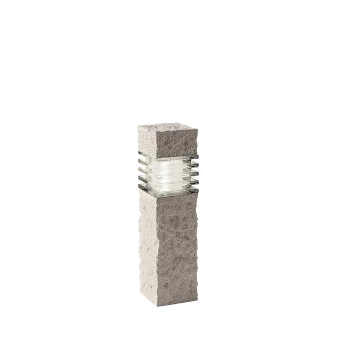 Garden Lights Nepos Kőhatásu álló lámpa, LED 3W, meleg fehér fény