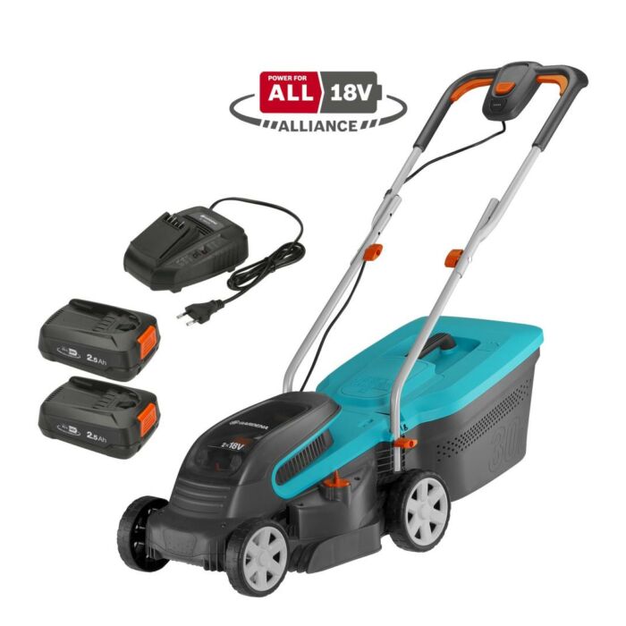 Gardena kézi fűnyíró 22/18V P4A akkumulátorral