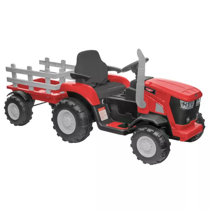 Hecht 50825 Red akkus gyerek traktor, 12V, 7Ah, 5-7km/h