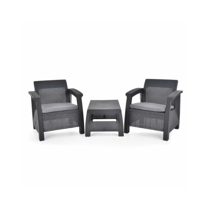 Hecht SIERRA  műrattan kerti bútor szett