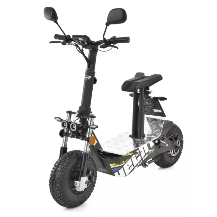 Hecht Terris akkus robogó, összecsukható, fekete, 3.0kW, 8-12 km/h