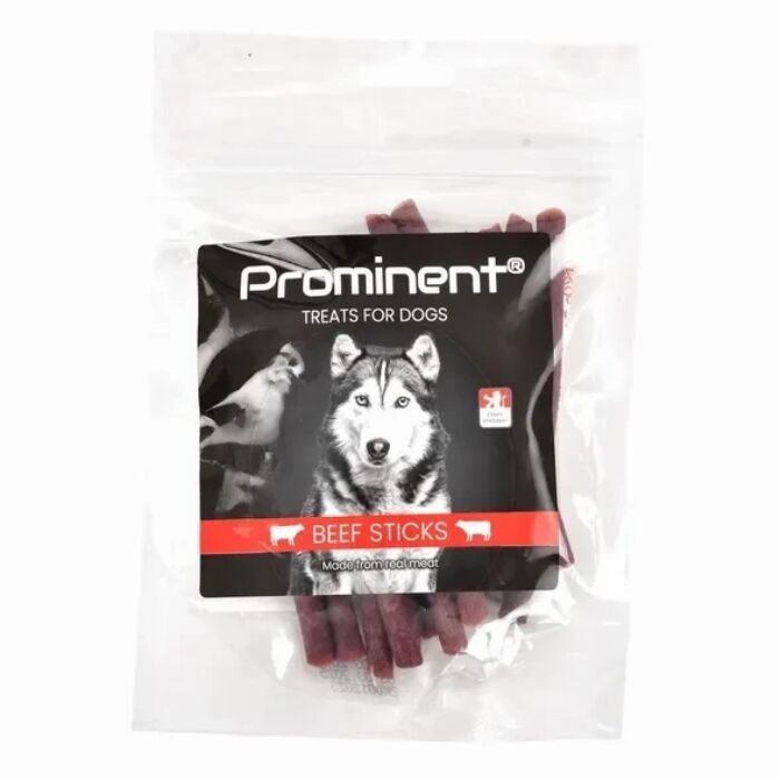 Prominent Beef Sticks, kutyacsemege, marhahús ízű, 80 g