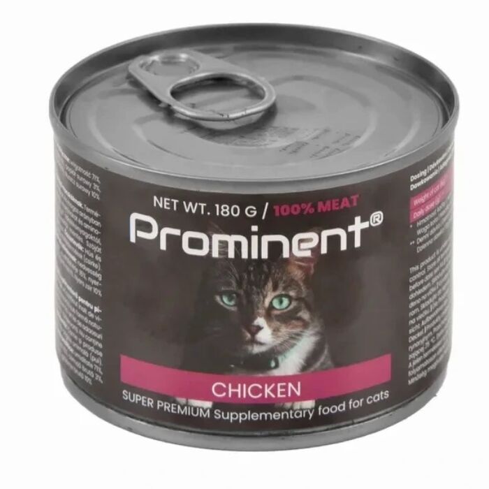 Prominent konzerv macskáknak, csirkehúsból, 180 g