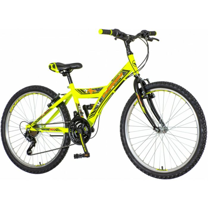 Venssini Parma 24 gyerek kerékpár Sárga-Fekete