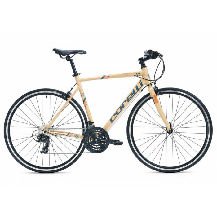 Corelli Fitbike 1.0 könnyűvázas fitness kerékpár 52 cm Kávé