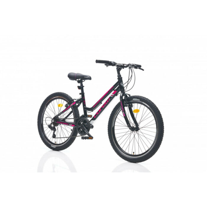 Corelli Banner 24 MTB gyerek könnyűvázas kerékpár Fekete-Pink