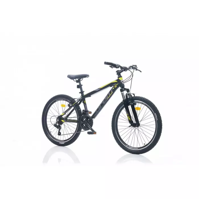 Corelli Felix 3.2 24 MTB gyerek könnyűvázas kerékpár Fekete-Neonsárga