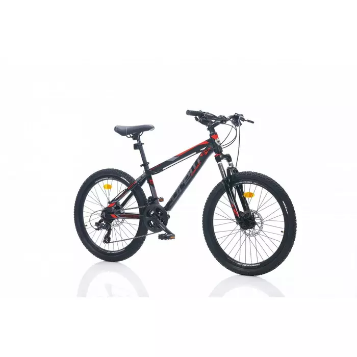 Corelli Felix 1.2 24 MTB gyerek könnyűvázas kerékpár Fekete-Piros