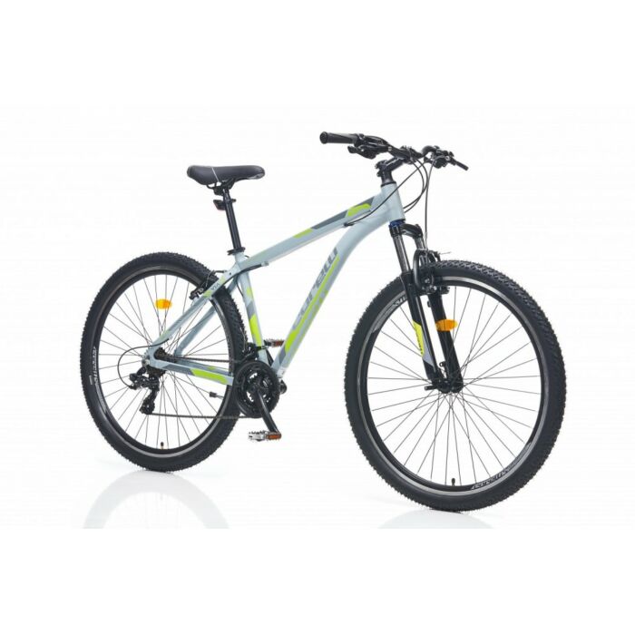 Corelli Via 1.2 29er könnyűvázas MTB kerékpár 18" Szürke-Zöld