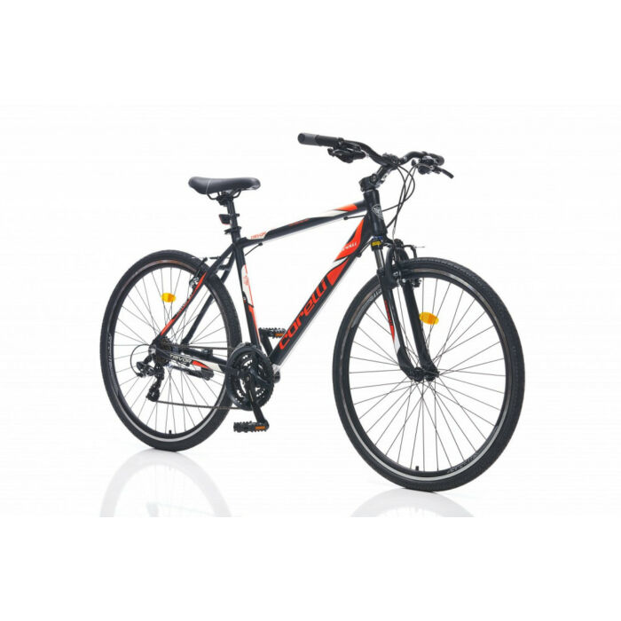 Corelli Trivor 5.1 könnyűvázas férfi crosstrekking kerékpár 18" Fekete-Piros