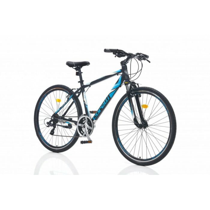 Corelli Trivor 5.1 könnyűvázas férfi crosstrekking kerékpár 18" Grafit-Kék