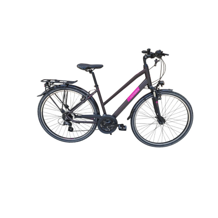 Victoria Trekking 2.7 női trekking kerékpár Mattpadlizsán 51 cm