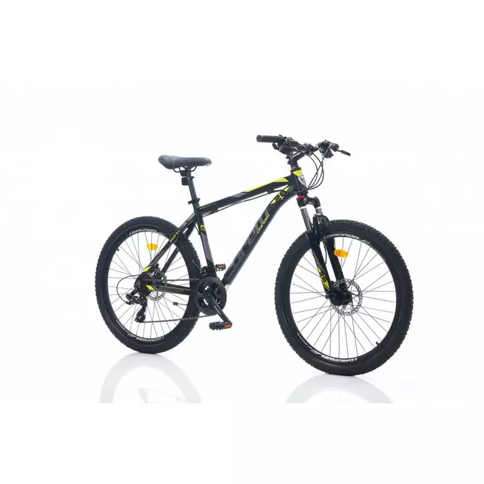 Corelli Felix 1.0 MTB könnyűvázas kerékpár 15" Fekete-Sárga