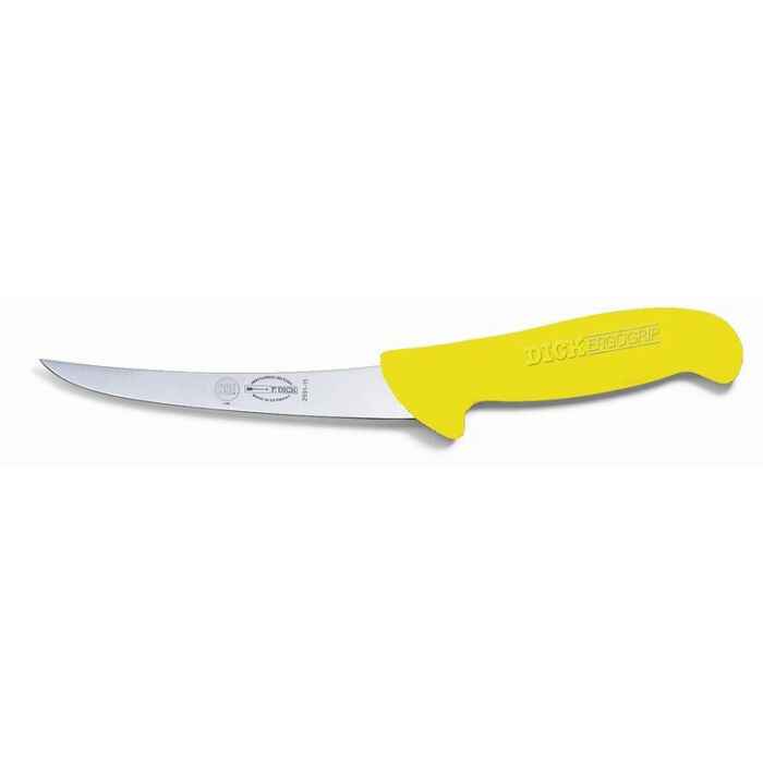 Dick Ergogrip csontozókés (15 cm) sárga, ívelt, normál