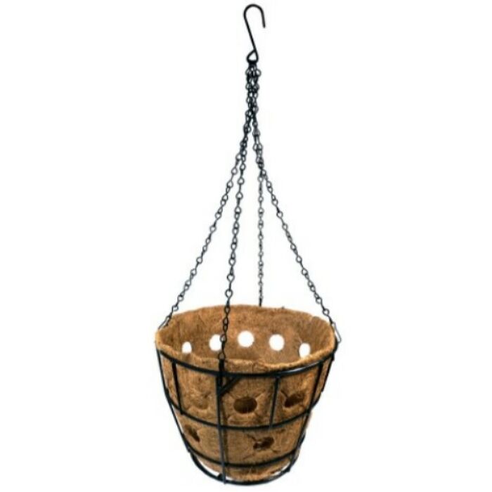 Függőkosár előreformázott kókuszszőnyeggel 30x40cm, 5db/karton