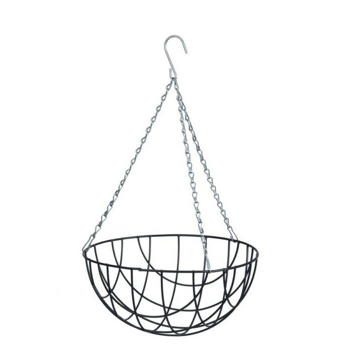 Nature Függőkosár kerek, 13 x D25 cm, zöld