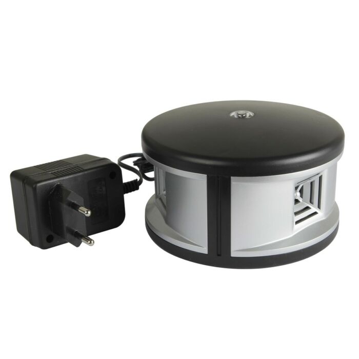 Nature Ultrahangos rágcsáló- és rovarriasztó, 7 x D12 cm, fekete-szürke