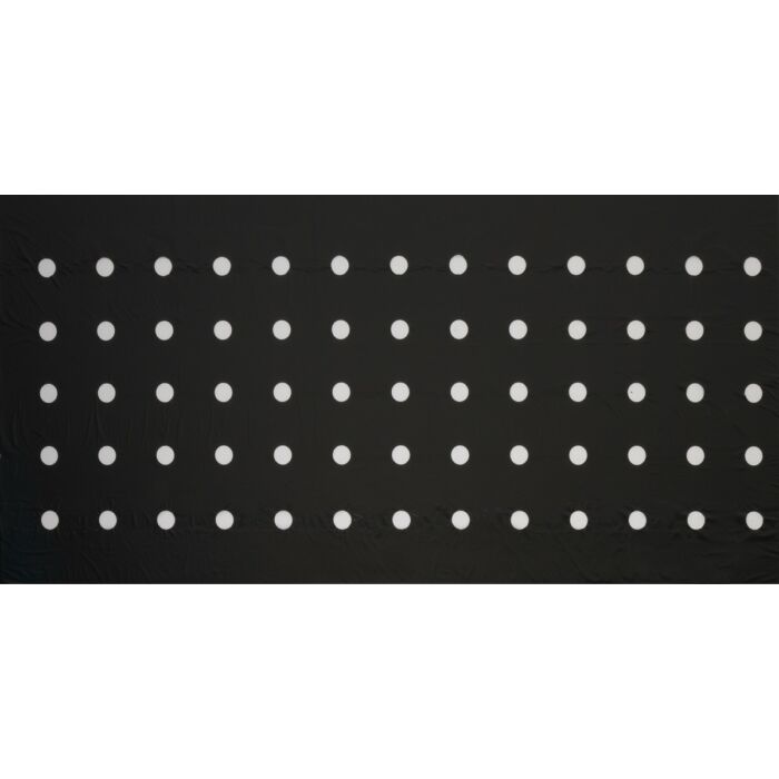 Nature LDPE/LLDPE talajtakaró fólia, fekete 175 x Ø 45 mm - 0,95 x 5 m