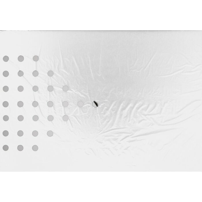 Nature LDPE/LLDPE talajtakaró fólia, fekete/ezüst 175 x Ø 60 mm - 0,95 x 5 m