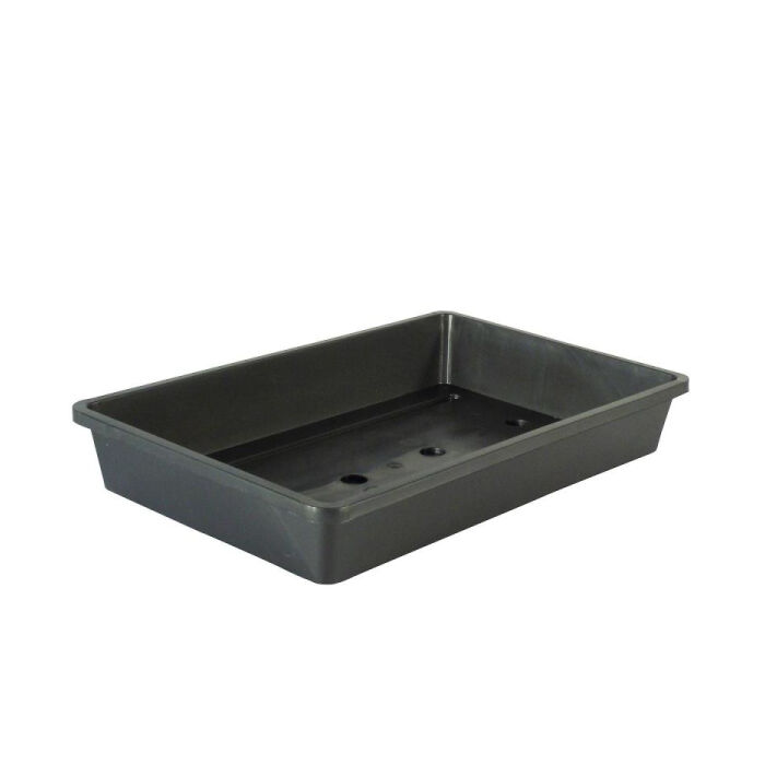 Nature antracit csíráztató tálca 6x37,5x24cm tető nélkül