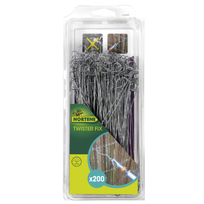 Nortene Twister Kit Automatikus kötöző+50 kapocs(160 mm)