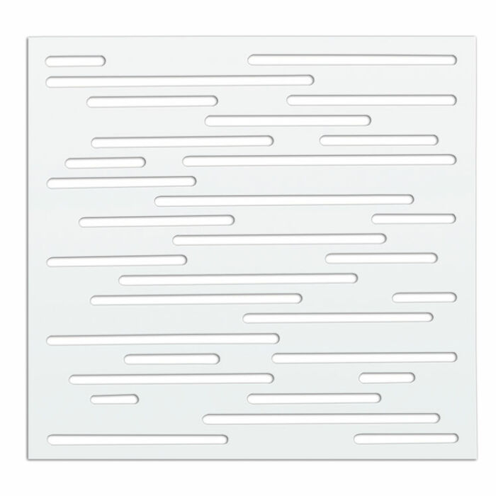 Nortene Nautic dekoratív panel fehér, vonal mintázattal 1x1 m