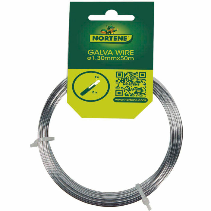 Nortene Galvawire galvanizált dróthuzal, 1,3mmx15m