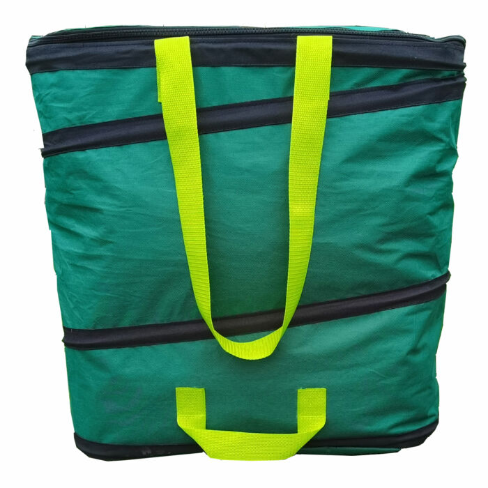 Nortene Pop Up Square felugró lombgyűjtő zsák, 125 liter