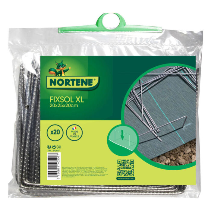 Nortene Fixol XL galvanizált fém rögzítő