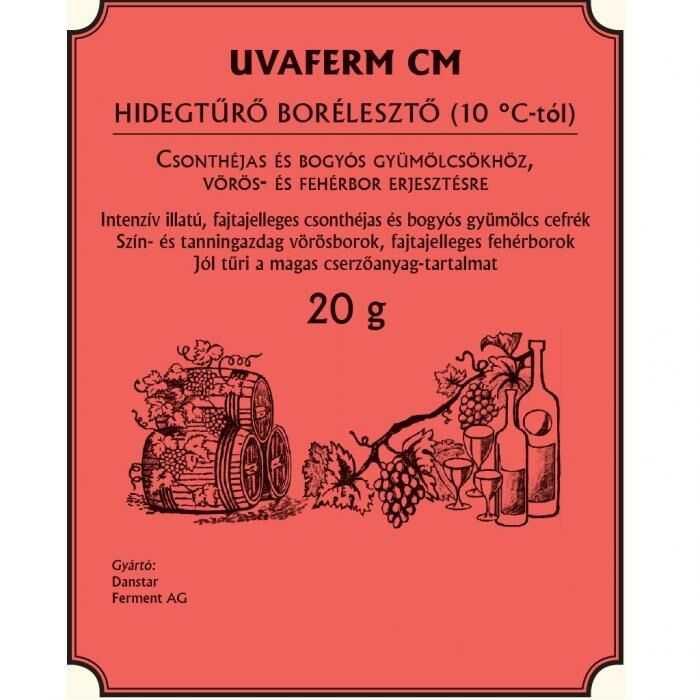 Hidegtűrő borélesztő 20 g 10 db / gyűjtő