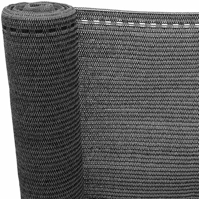 Minimáltex antracit-fekete árnyékolóháló 1x10 m, 95%-os takarás