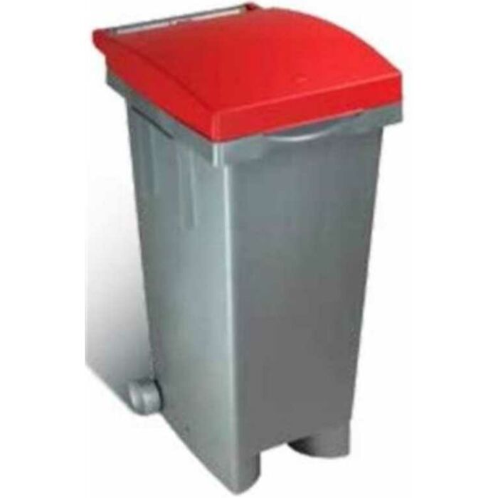 Piros 80 Literes szelektív kuka