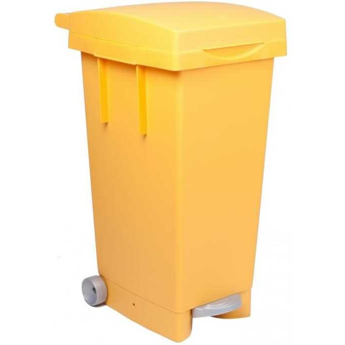 Sárga 80 Literes szelektív kuka
