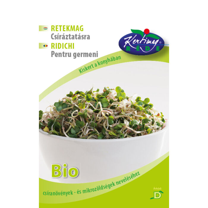 Rédei Kertimag BIO Retek csíramag 30g
