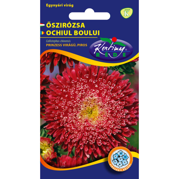 Rédei KErtimag Prinzess Piros Őszirózsa vetőmag 1g