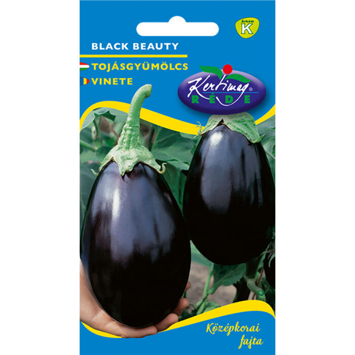 Rédei Kertimag Tojásgyümölcs Black Beauty vetőmag 1g