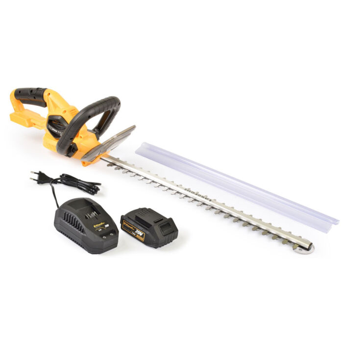 Riwall PRO RAHT 5220 set - Akkus sövényvágó 20V 